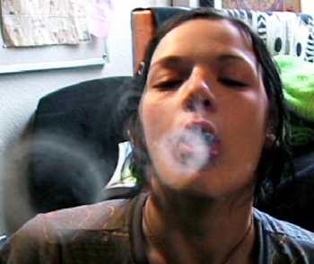 When I first learned to blow smoke rings