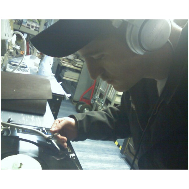 DJ'ing on the ship 1