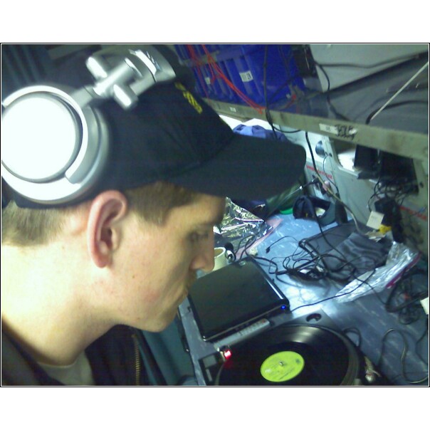 DJ'ing on the ship 2