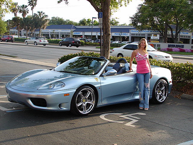 my cousin sarah with her 430
