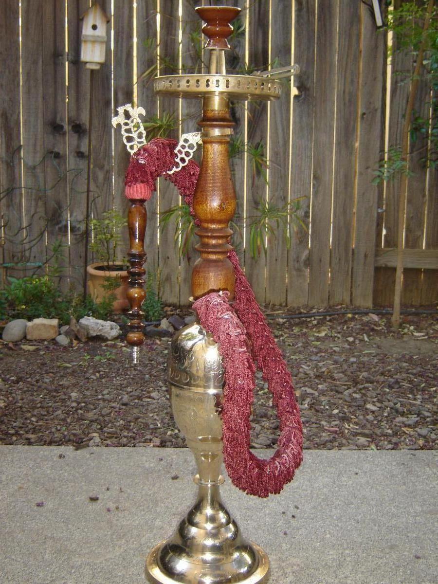 Antique hookah that still smokes like a dream.  