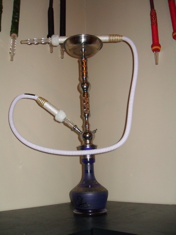 28" Random Syrian w/ Bohemian Vase