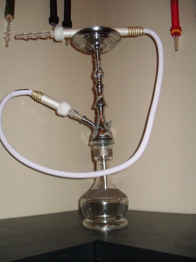 24" Nour Syrian w/ Bohemian Vase