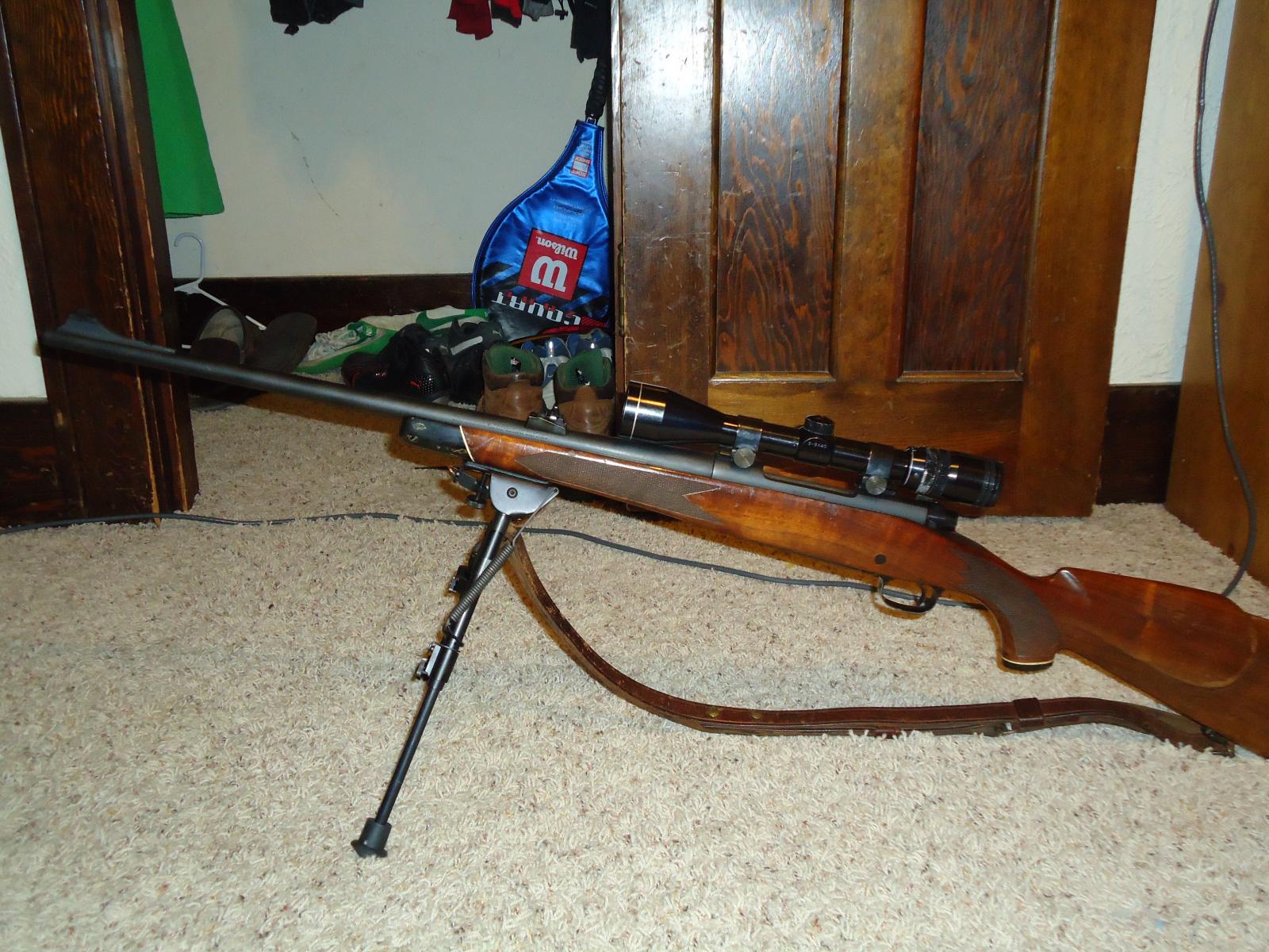 1972 Model 70 with Harris A-2 Bipod fully extended