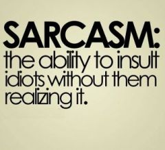 sarcasm