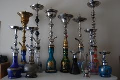 Collection of Hookahs